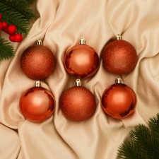 Set of balls plastic D-5.5 cm, 6 pcs 