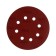 Circle of abrasive grinding under the "Velcro" tundra, perforated, 150 mm, p600, 5 pcs.