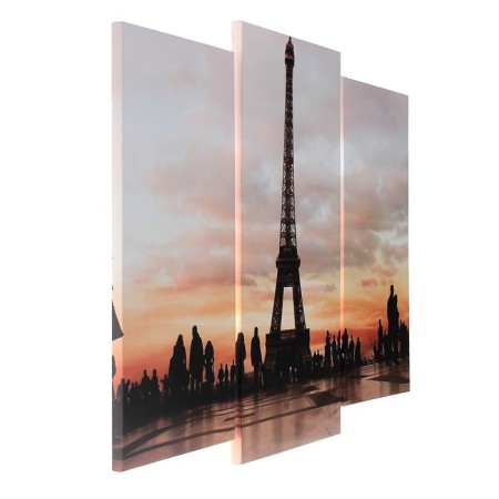 Modular picture "Eiffel Tower" (2-25x52; 1-30x60) 60x80 cm-1