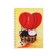 Block-wrapper A5, 60 sheets on the crest "tails", solid cover, OFSET block 100 g/m2, mix