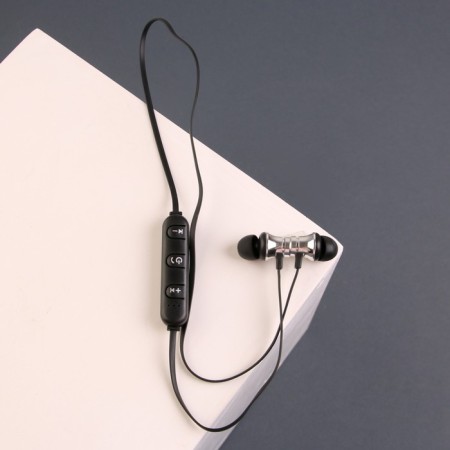 Wireless magnetic headphones with a microphone "Tank", mod. VBT 1.0, 9 x 13.5 cm-2