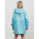 Плащ для девочек, рост 134 см, цвет бирюза