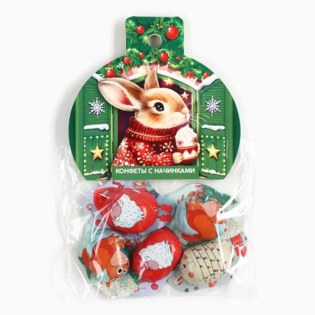 New Year! Sweets Set "Hare", 5 pcs-1