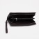 Male purse with lightning, department for bills, for cards, for coins, brown color