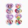 Gift set, hair gum 20 pcs, hairpin crab 20 pcs, Minnie Mouse