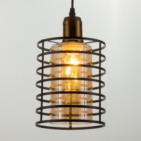Lamp Bayerlux "Lenser" E27 40W Black 14x14x21-121 cm-3