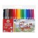 Trihedral felt -tip pens 18 flowers "animals" euro -handle