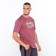Print T -shirt with print, coffee color, size 48
