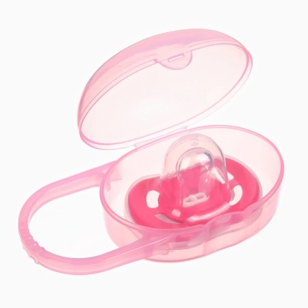 Nipple - anatomical dummy "for a girl" +6 months, 2 pcs., Holder 1 pc. + container.-14