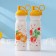 Water bottle plastic “Fruits”, 680 ml, 9 × 7.1 × 26.7 cm, color mix