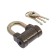 The castle is hung, type 8, 60 mm, short handle d = 9 mm,