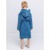 Baby robe, height 110 cm, dark blue color
