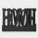 Salvetnik Dolyana Home, 15 × 4 × 10 cm, black color