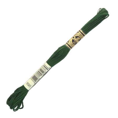 The threads of the DMC 117 (890), 12 pcs. packaged