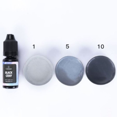 Paint (pigment) for wax "dark gray" 10 ml