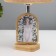 Table lamp with a photo frame 7.2x11cm (acrylic on magnets) 20x20x35cm