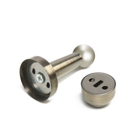 Lockland door magnetic stop, bronze color-3