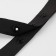Braid with buttons, 25-25-50 mm, 17 mm × 45 ± 1 m, black color