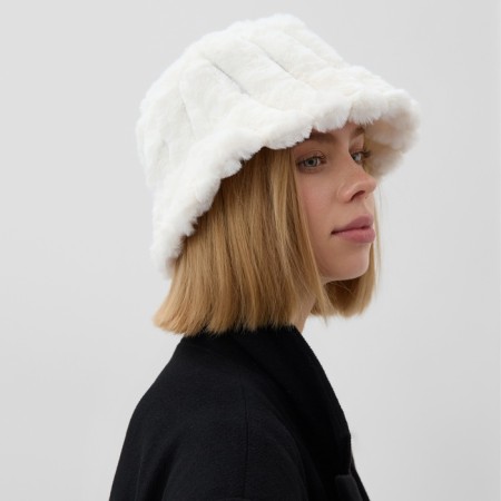 Panama winter minku, white color, rr 56-58-1