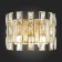 Sconces st. SL1626.201.02. Anzio. 2x40 W, E14, 27x21.5 cm, Shampan