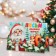 Postcard "Letter to Grandfather Frost" Glitter, Congrev, Squirrel, 12.5 x 19.4 cm