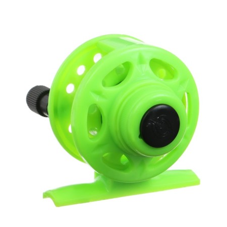 Inertial coil, plastic, diameter 5 cm, light green color, 108-6