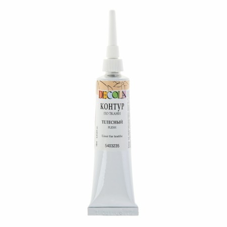 Contour on fabric 18 ml, ZHK Decola, bodily (5403235)