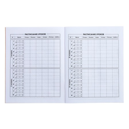 Universal Diary Grade 1-11, 48 sheets "Dancer", soft cover, selective UV-lame, matte lamination-6