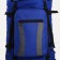 Tourist backpack, TAIF, 90 liters, cord department, outer pocket, 2 side nets, blue/gray color