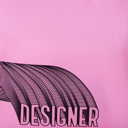 The designer-chop “Designer”, without lightning, without lining, pink color-4