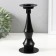 Summary metal per 1 candle d = up to 5 cm "Antonio" black 9x9x22.5 cm