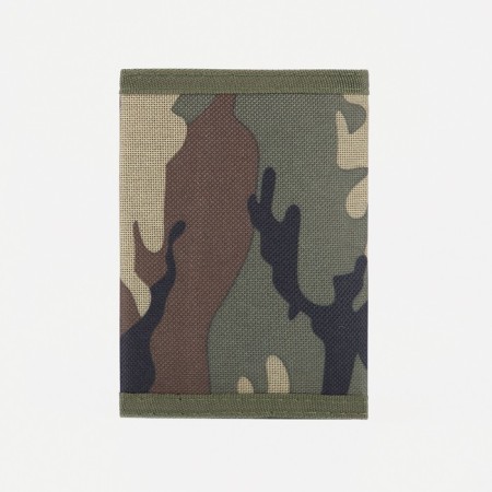 Velcro wallet, khaki color-1