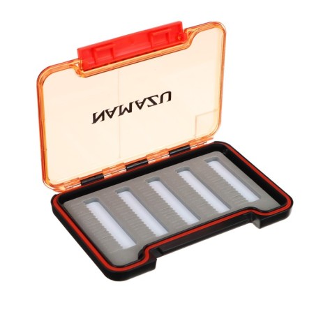 Box for mormyshki and small accessories, Namazu Slim Box, type A, 137 x 95 x 16 mm-1