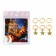New Year's hair piercing "for a fairy -tale image" for the New Year, 6 pcs