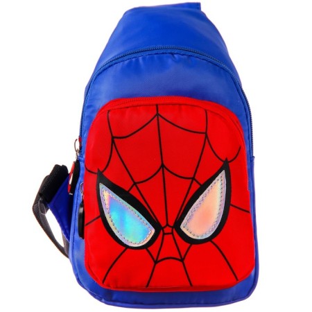 Bag on the shoulder, blue, Spider-Man-4