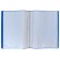Folder with 30 A4, 500 microns, Calligrata, pocket on the spine, blueberry