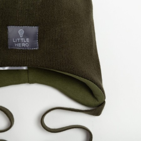 Children's hat, khaki color, size 50-54-1