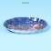 Serving glass share "Santa Claus", D = 19 cm
