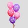 Latex ball 12 "Mommy", pastel, set 5 pcs