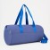 Sports bag with lightning, external pocket, blue color