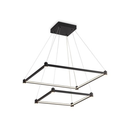 LED LED suspension Ambrella Light, Linetech, FL5597, LED, 60 W, 4800LUM, 3000-6400K, black color black-1