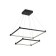 LED LED suspension Ambrella Light, Linetech, FL5597, LED, 60 W, 4800LUM, 3000-6400K, black color black