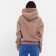 Women's sweatshirt was launched, brown color, size 42-46 (One size)