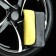 A rag for a car cartage, microfiber, 800 g/m², 30 × 40 cm, yellow-gray