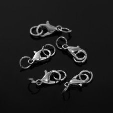 Carabin castle 10 mm, (set of 5 pcs.), Volent steel