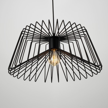 Lamp Bayerlux "Atom" 1x40W E27 Black 40x40x120 cm.-2