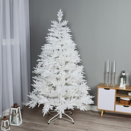 Artificial spruce Alexandria, white 180 cm
