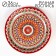 Largan Rishtan ceramics "Patterns", 36 cm, red