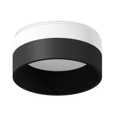Front nozzle for the Ambrella Light Diy Spot, 10W MR16, the color is black, matte