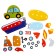 Designer "Funny transport", 50 parts, 4 cards
